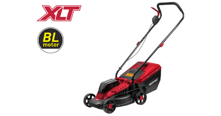 Газонокосилка аккумуляторная WORTEX CLM 3336 в кор. ALL1 XLT SOLO БЕСЩЁТ.ДВИГ., 18В+18В, шир.330 мм