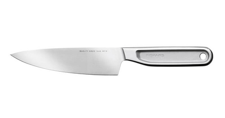 Нож поварской малый 13,5 см цельнометаллический All Steel Fiskars