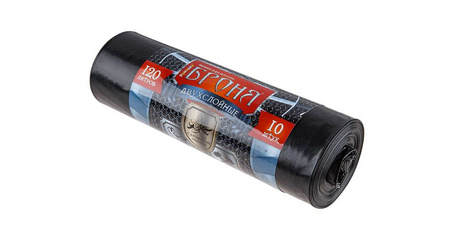 Мешки для мусора, 120 л, 10 шт, 