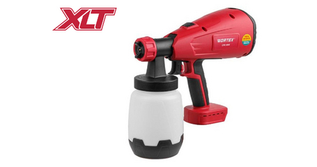 Аккум. краскораспылитель WORTEX CPS 1810 в кор. ALL1 XLT SOLO 18В, 700 мл/мин, 1 л бак