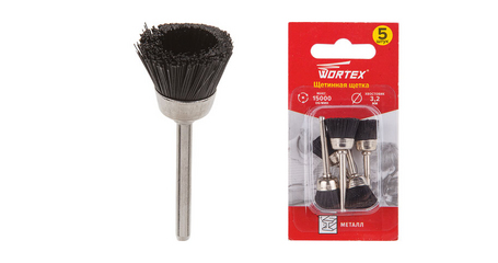 Щетинная щетка 16 мм WORTEX