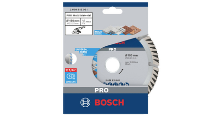 Алмазный круг 150х22 мм универс. сегмент. Turbo STANDARD FOR UNIVERSAL BOSCH