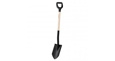 Лопата штыковая с дер. черенком Solid FISKARS