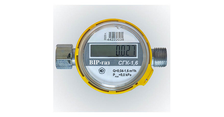 Счетчик газа ВIP-газ СГК-1,6 с НГ