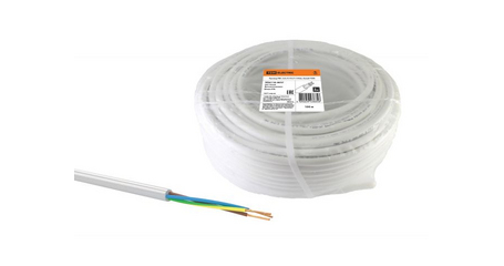 Провод ПВС 3х0,75 (бухта 100м) Б TDM