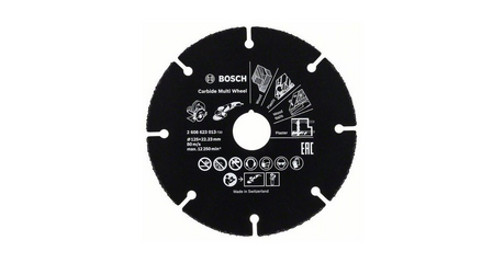 Круг отрезной 125х1.0x22.2 мм для дерева Multi Wheel BOSCH