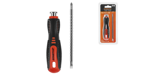 Отвертка 2-в-1 PH1/SL5 100мм STARTUL MASTER (ST3094-1)