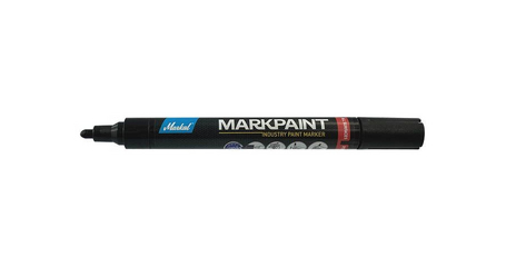 Маркер промышл. перманентный на основе жидк. краски MARKAL MARKPAINT ЧЕРНЫЙ