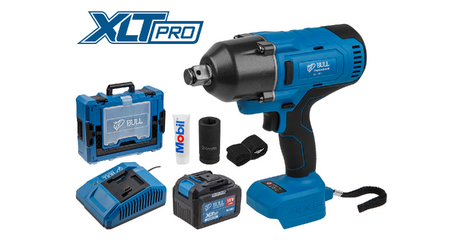 Аккум. ударный гайковерт BULL SC 1801 Xcase XLTpro БЕСЩЕТ., 18 В, 1000 Н*м, 3/4