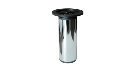Опора мебельная круглая d50 150-170 мм, хром STARFIX