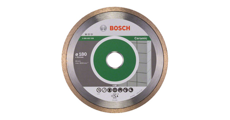Алмазный круг 180х25.4 мм по керамике сплошн. STANDARD FOR CERAMIC BOSCH