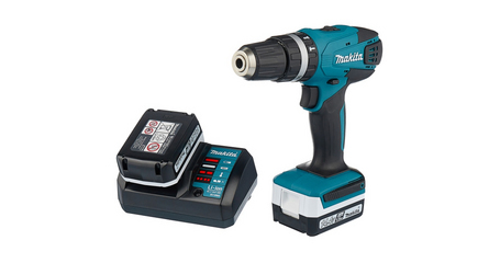 Аккум. ударная дрель-шуруповерт MAKITA 14.4V G-battery HP 347 DWE в чем.