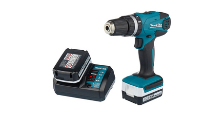 Аккум. ударная дрель-шуруповерт MAKITA 14.4V G-battery HP 347 DWE в чем.