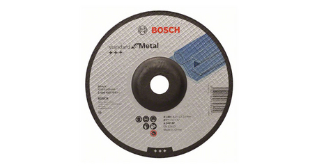 Круг обдирочный 180х6x22.2 мм для металла Standart BOSCH