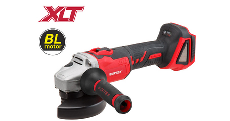 Аккум. углошлифмашина WORTEX CAG 1812 E в кор. ALL1 XLT SOLO БЕСЩЕТ., 18 В, 125 мм, 8000 об/мин