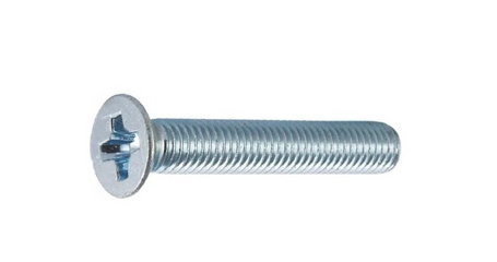 Винт М6х35 мм потай. головка, цинк, DIN 965 (250 шт в карт. уп.) STARFIX