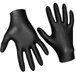 Перчатки нитриловые ультрапрочные, р-р 10/XL черные, (уп. 100 шт.), Jeta Safety