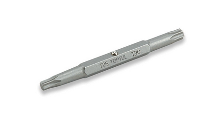 Насадка двухсторонняя T15/T20 75мм TOPTUL