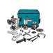 Фрезер кромочный MAKITA RT 0702 CX2 + аксессуары в сумке