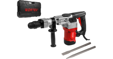 Отбойный молоток WORTEX DH 1425 в чем. 1400 Вт, 25 Дж, SDS-max, 3800 уд/мин