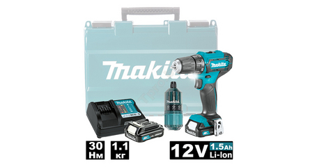 Аккум. дрель-шуруповерт MAKITA CXT DF 333 DWAE в чем. + набор бит