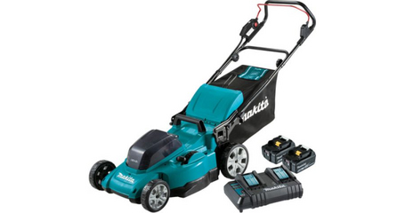 Газонокосилка аккумуляторная MAKITA LXT DLM480CT2