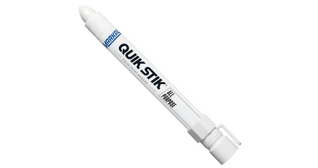 Маркер промышл. на основе твердой краски MARKAL QUIK STIK ALL PURPOSE БЕЛЫЙ