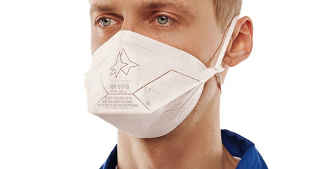 Респиратор РК RK6010 складн. без клап. FFP1 (до 4 ПДК) (индивид. уп.)