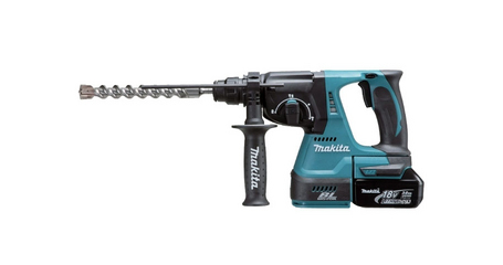 Аккум. перфоратор MAKITA LXT DHR 242 RFE в чем.