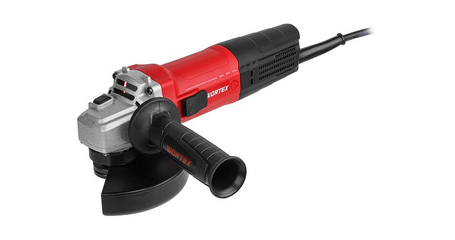 Одноручная углошлифмашина WORTEX LX AG 1211-2 в кор. 1100 Вт, 125 мм, 5500-11000 об/мин, рег. об.