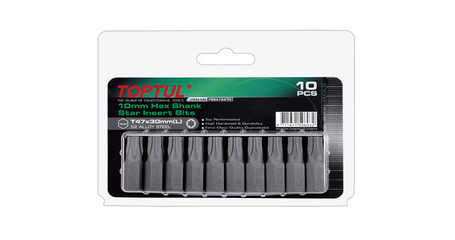 Насадка TORX T50 30мм 10шт блистер TOPTUL