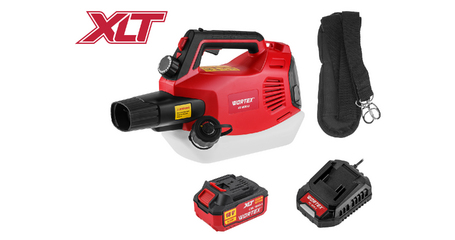 Аккум. опрыскиватель WORTEX KS 1820 Li в кор. ALL1 XLT SET 18В, 4 Ач акб, 2 л, 200 мл/мин