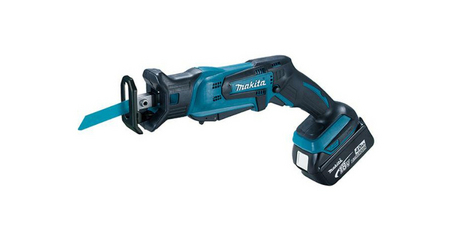 Аккум. сабельная пила MAKITA LXT DJR 185 RME в чем.