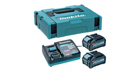Комплект PSK MKP1G002 40V XGT аккумулятор  BL4040 (2 шт.) + зарядное устройство DC40RA XGT в кейсе