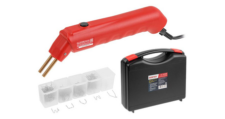 Пистолет для пайки пластика WORTEX WG 7002 в чем. 70 Вт, 402 С, 260 г,