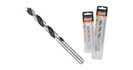 Сверло по дереву  8х75х120 ц/х GEPARD