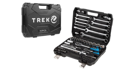 Набор головок и ключей 82пр. TREK