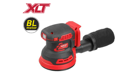 Аккум. эксцентриковая шлифмашина WORTEX COS 1218 E в кор. ALL1 XLT SOLO в кор. БЕСЩЁТ., 18В, 125 мм,