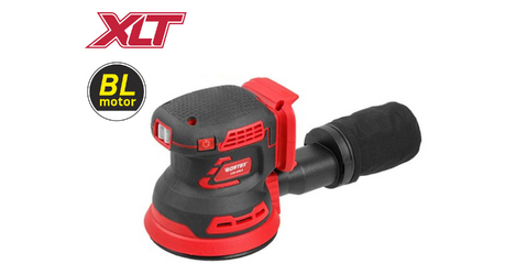 Аккум. эксцентриковая шлифмашина WORTEX COS 1218 E в кор. ALL1 XLT SOLO в кор. БЕСЩЁТ., 18В, 125 мм,