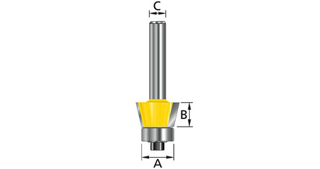 Накл.фреза 23х9,5х8х32х2Т MAKITA