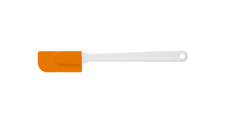 Лопатка силиконовая, 23.5 х 3.5 см, оранжевая, PERFECTO LINEA