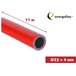 Теплоизоляция для труб ENERGOFLEX SUPER PROTECT красная 22/4-11м
