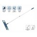 Швабра для пола с насадкой из микрофибры, темно-синяя, PERFECTO LINEA