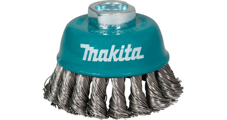 Щетка д/шлиф.маш. проволочная чашечная 75 мм MAKITA