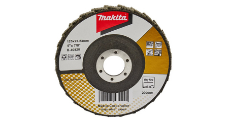 Круг лепестковый 125х22.2 мм плоский B-40820 MAKITA