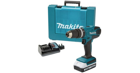 Аккум. ударная дрель-шуруповерт MAKITA LXT HP 457 DW в чем.
