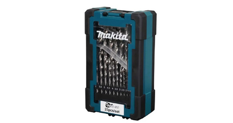 Набор сверл по металлу ц/х, HSS-G, D-78368 комплект из 25 шт MAKITA