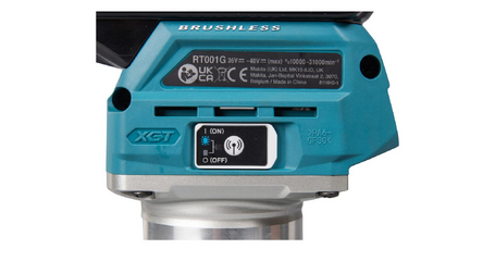Аккум. фрезер кромочный MAKITA RT001GZ19 MAKPAC
