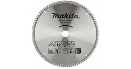 Диск пильный 305х30 мм 100 зуб. по алюминию MAKITA