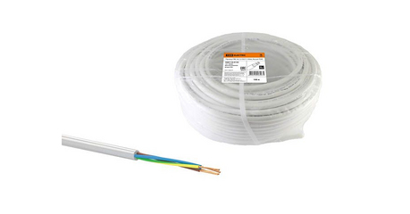 Провод ПВС 4х1,5 (бухта 100м) Б TDM